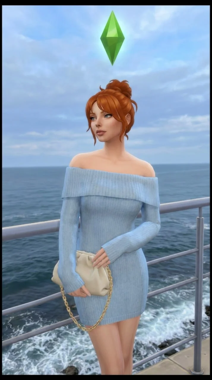😄Sims 4 Генерируем фотографию в стиле игры Sims 4 по этому промпту: Преобразуй человека на