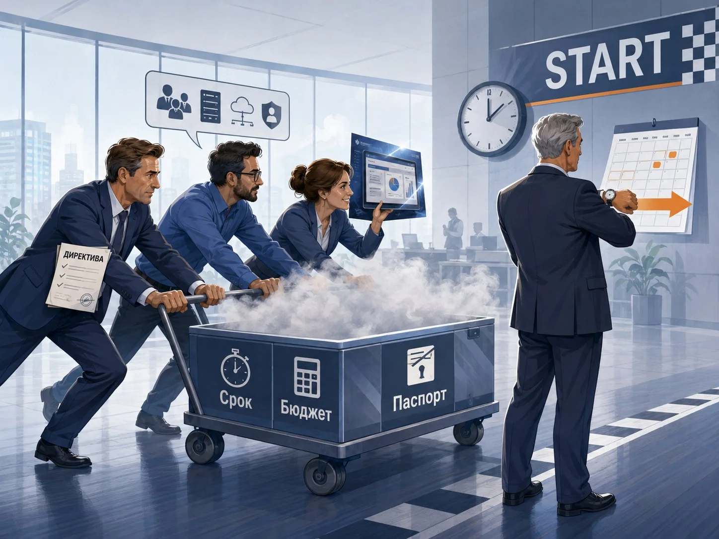 Проект уже запущен, а проблему ещё не нашли. Лекарство есть, а диагноза нет