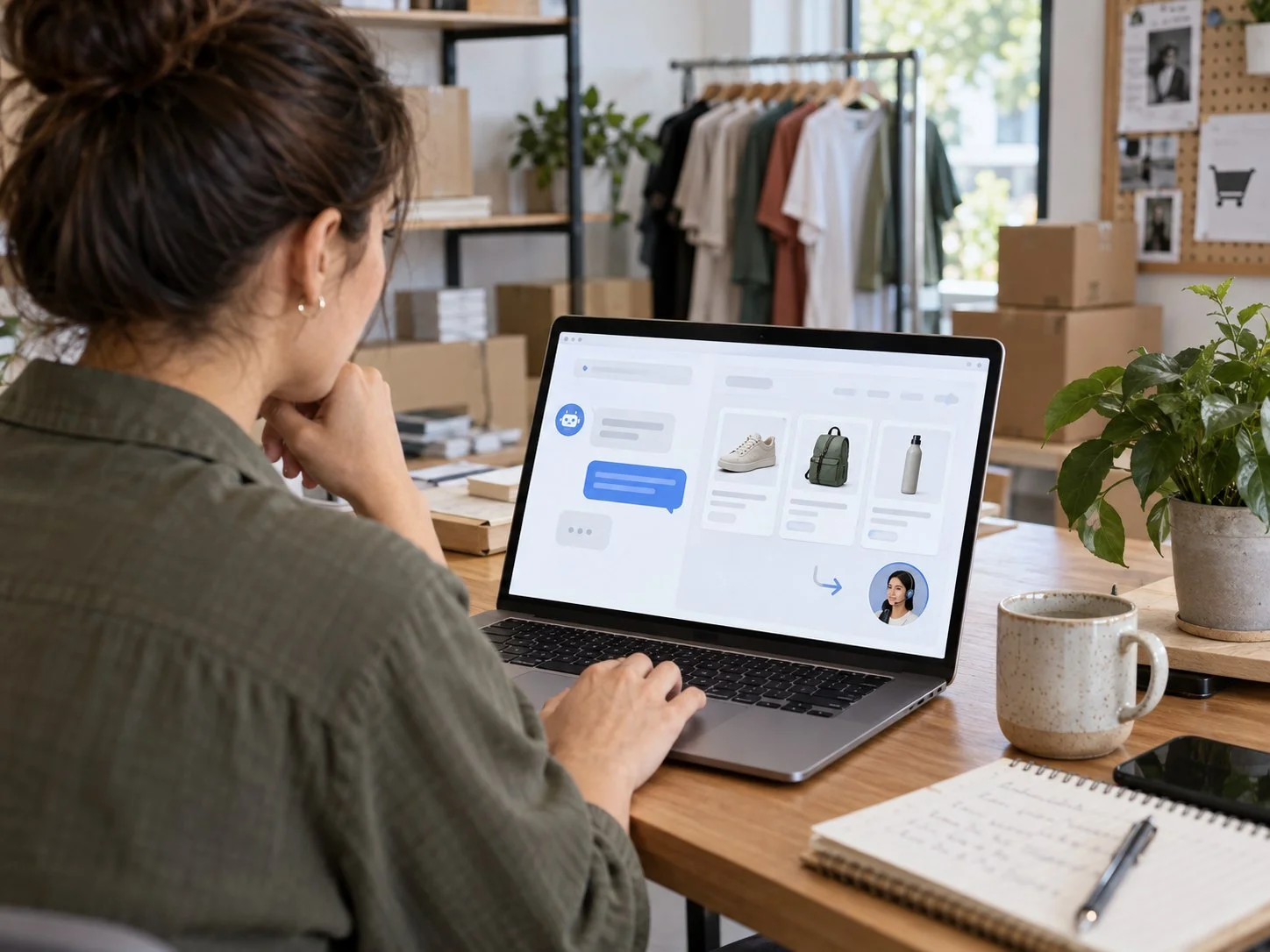 Как Google Business Agent отвечает покупателям о товарах