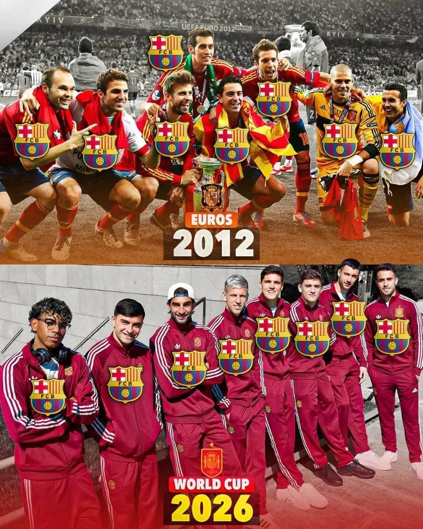 Сборная Испании без Барселоны никуда 🇪🇸