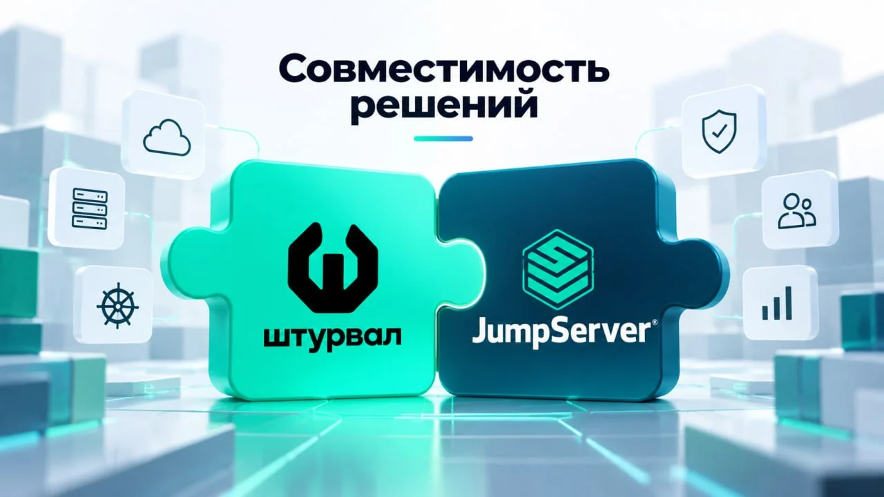 JumpServer PAM подтвердил совместимость с контейнерной платформой Штурвал