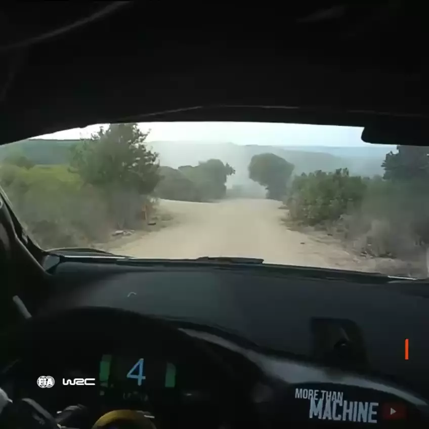 В ралли WRC впервые опробовали нашлемную камеру, теперь за ходом гонки можно наблюдать глазами