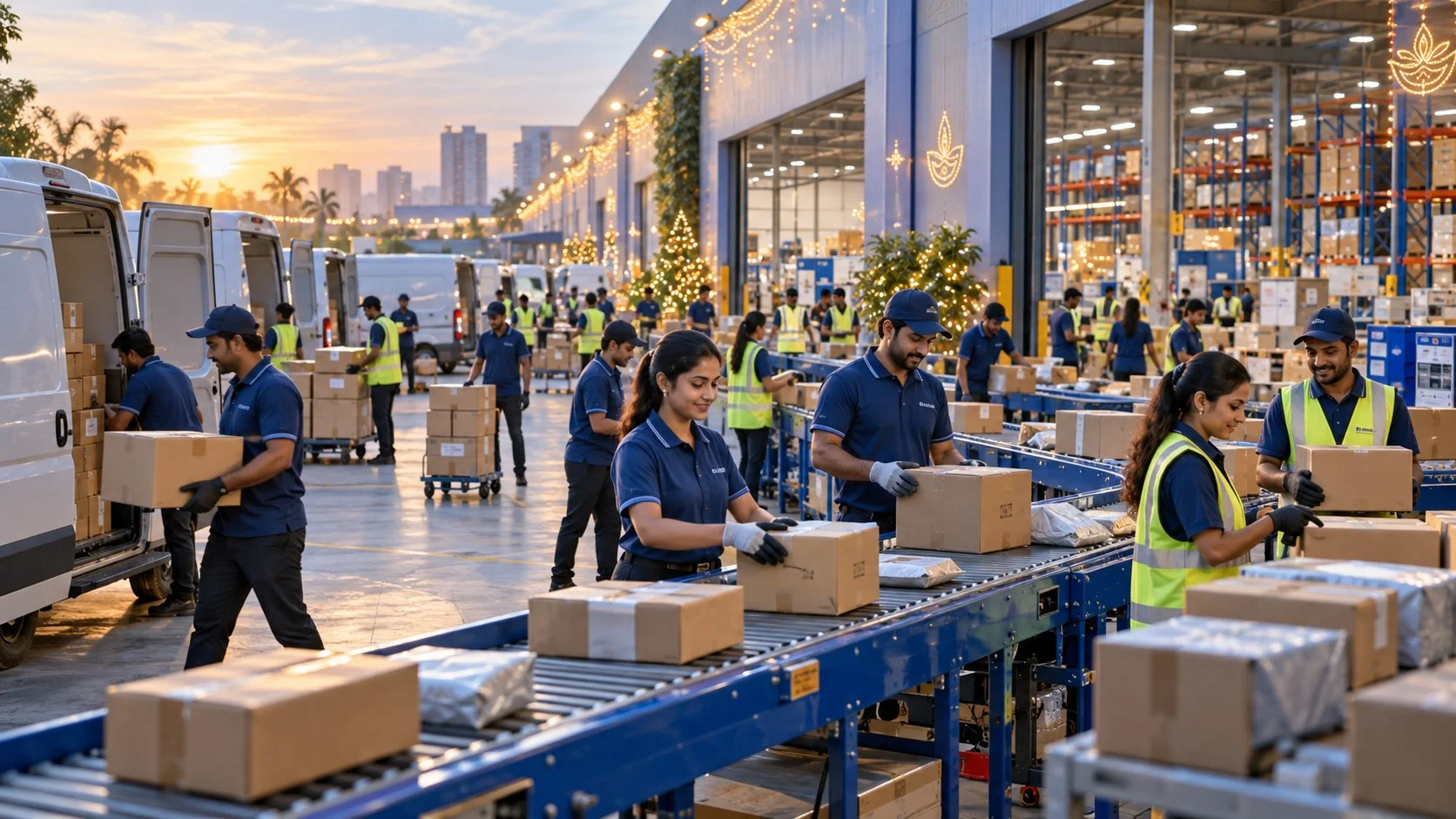 📦 Flipkart наращивает логистику перед праздничным сезоном