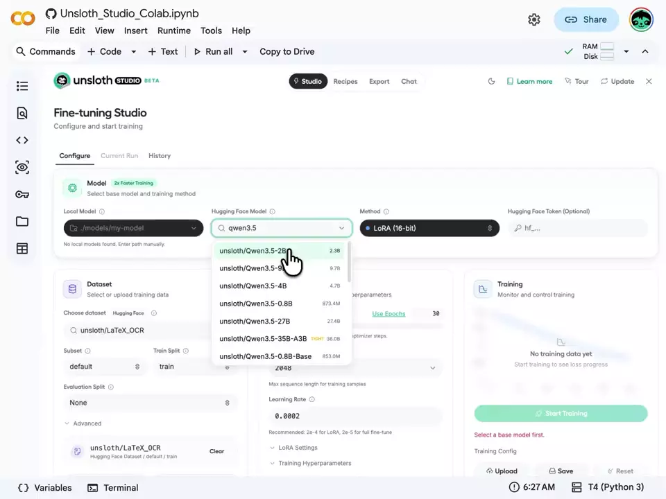 Бесплатно дообучайте Gemma 4 и 500+ моделей с открытым исходным кодом в Google Colab
