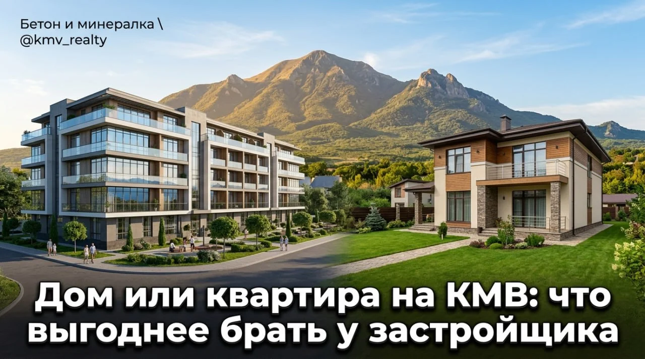 Дом или квартира на КМВ: что выгоднее брать у застройщика