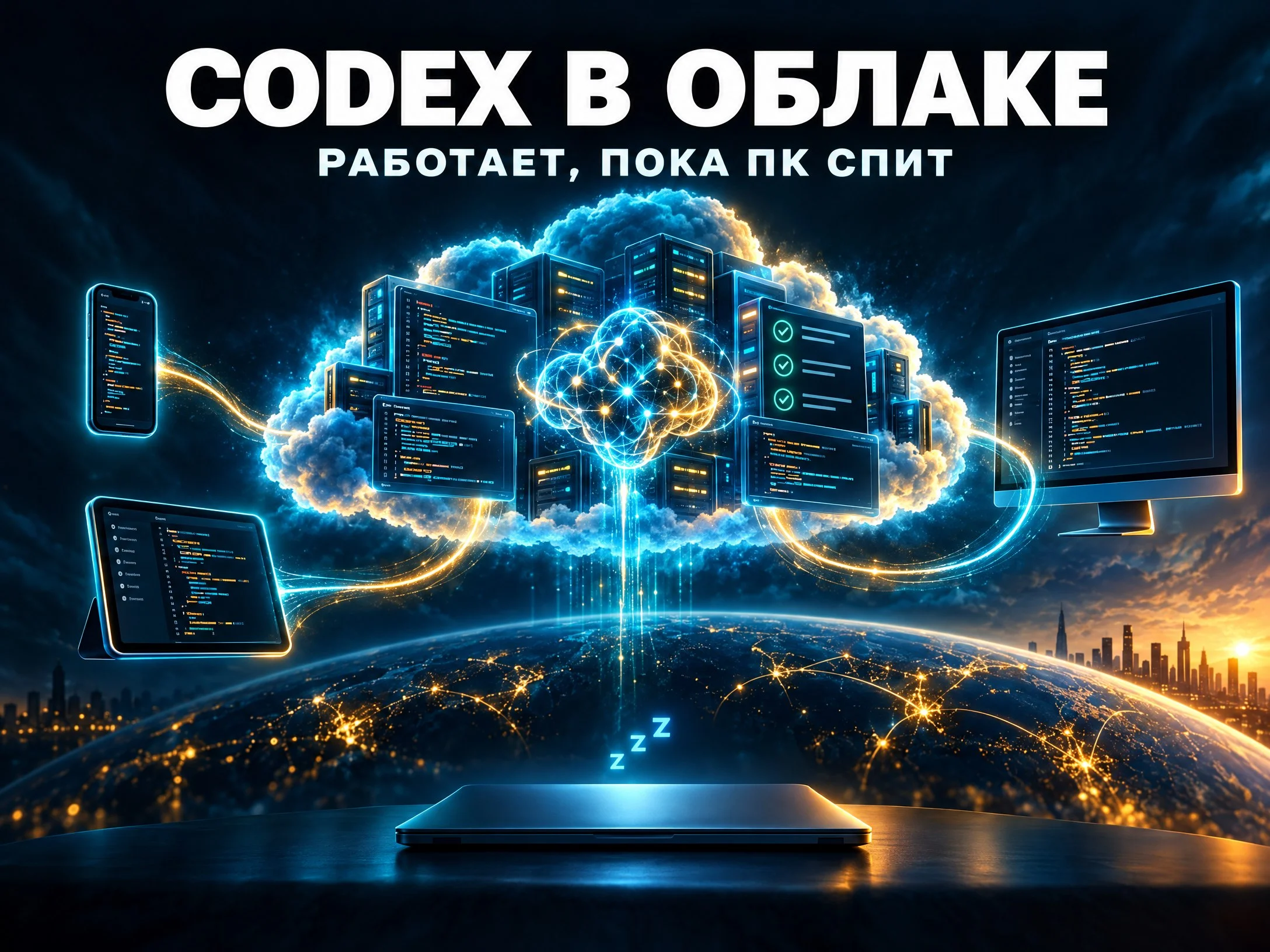 💻 29 сентября на OpenAI DevDay объявили облачные окружения Codex: компьютер спит — задача