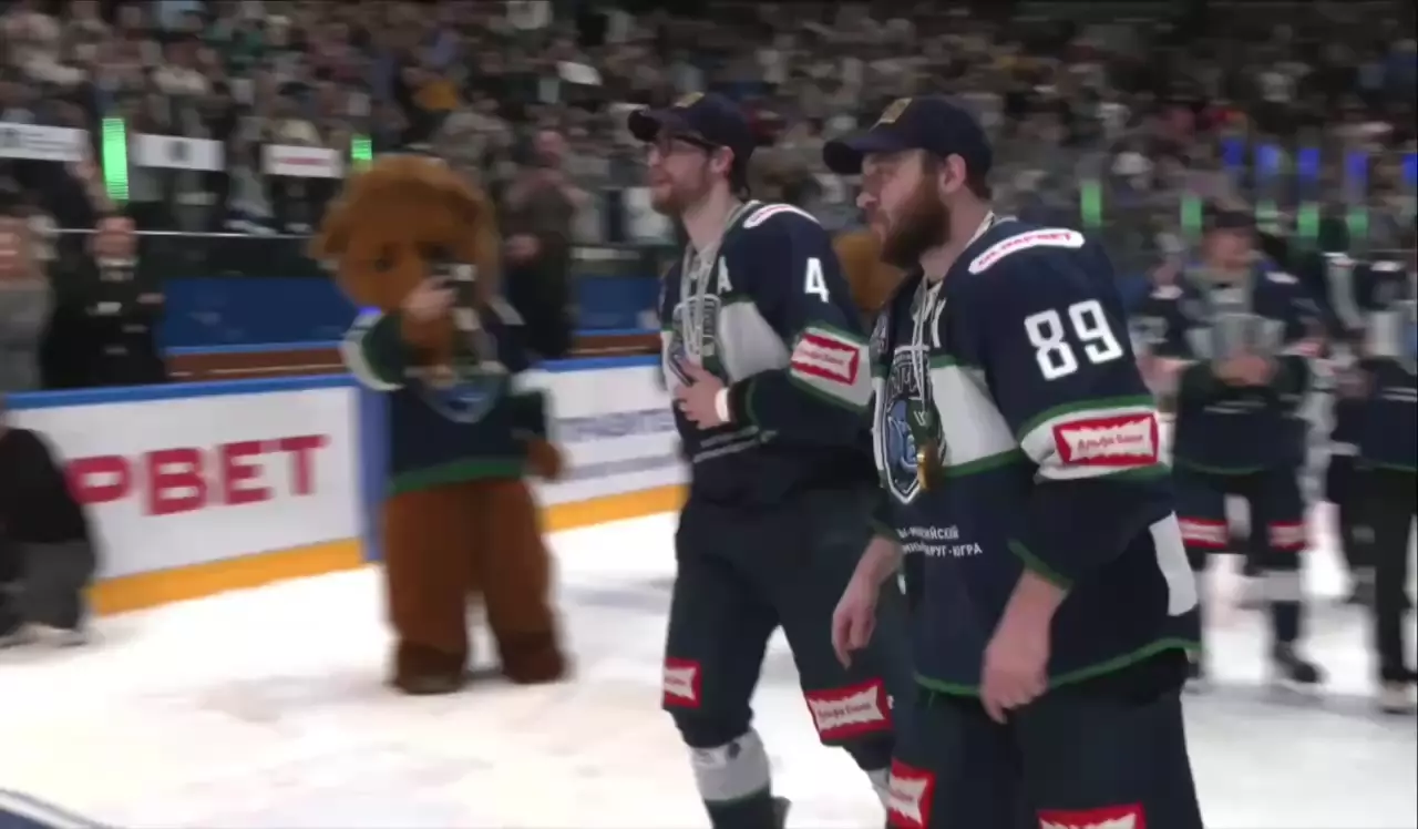 Обладатели 🏒 Кубка Чемпиона 🇷🇺 России-2026 - 🏒 Югра из Ханты-Мансийска - с главным трофеем