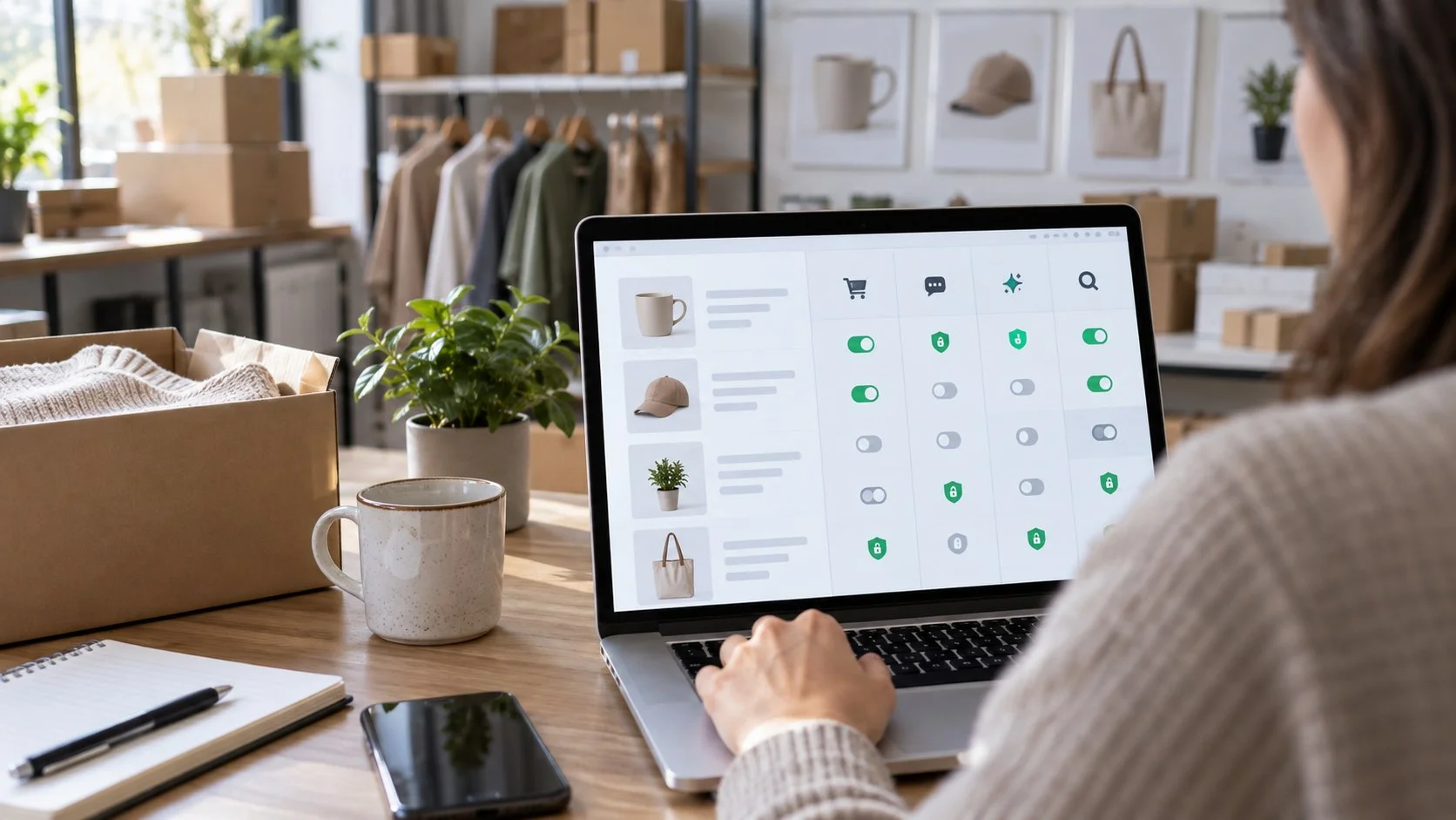 Гид: какие данные Shopify передаёт ИИ-витринам