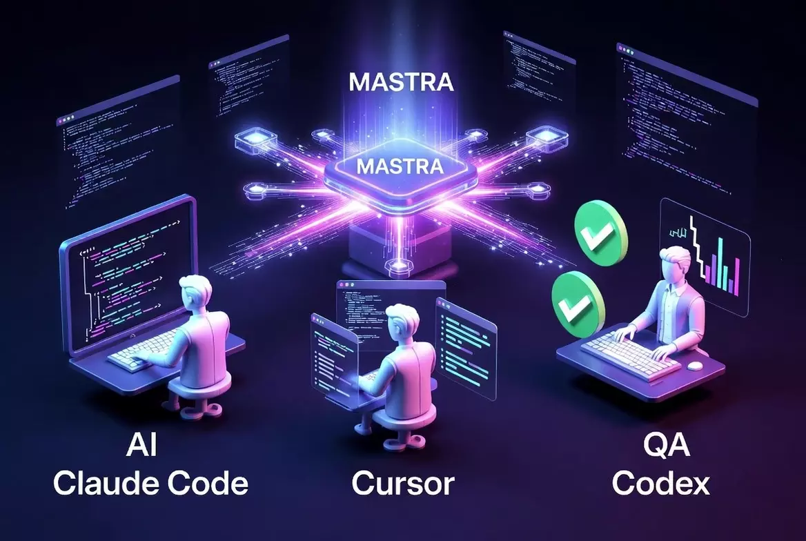 🛠 #тулза Mastra — фреймворк, который объединяет Claude Code + Cursor + Codex в одну команду