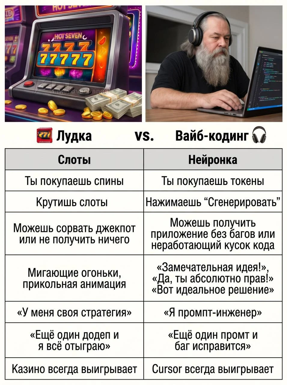 Подтверждаю - вайб кодинг затягивает :)