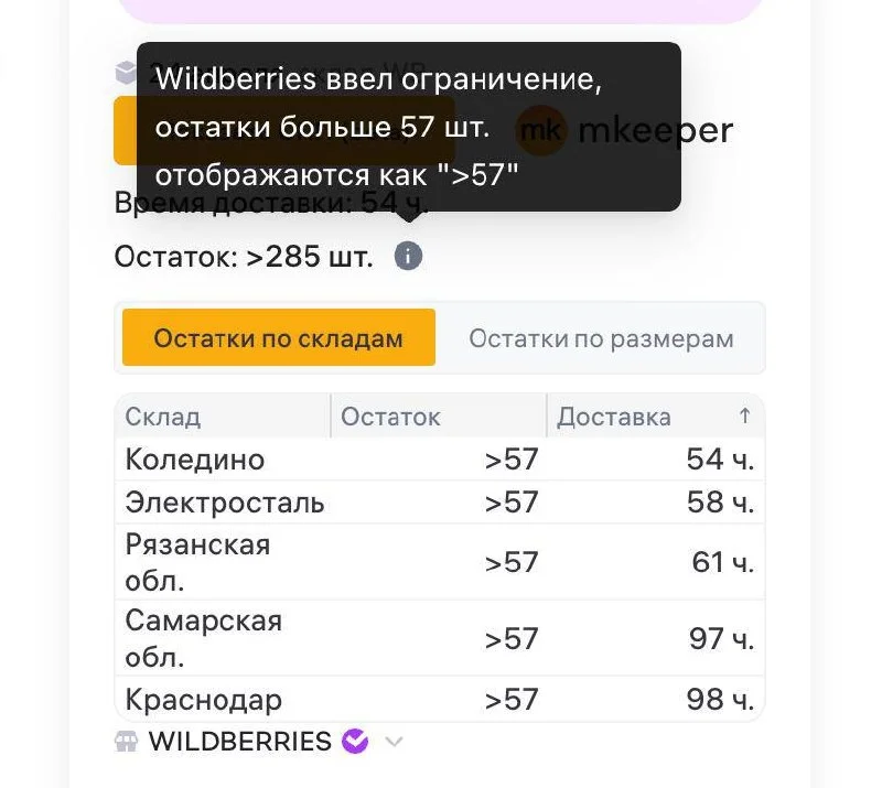 Опять остатки скрыли…