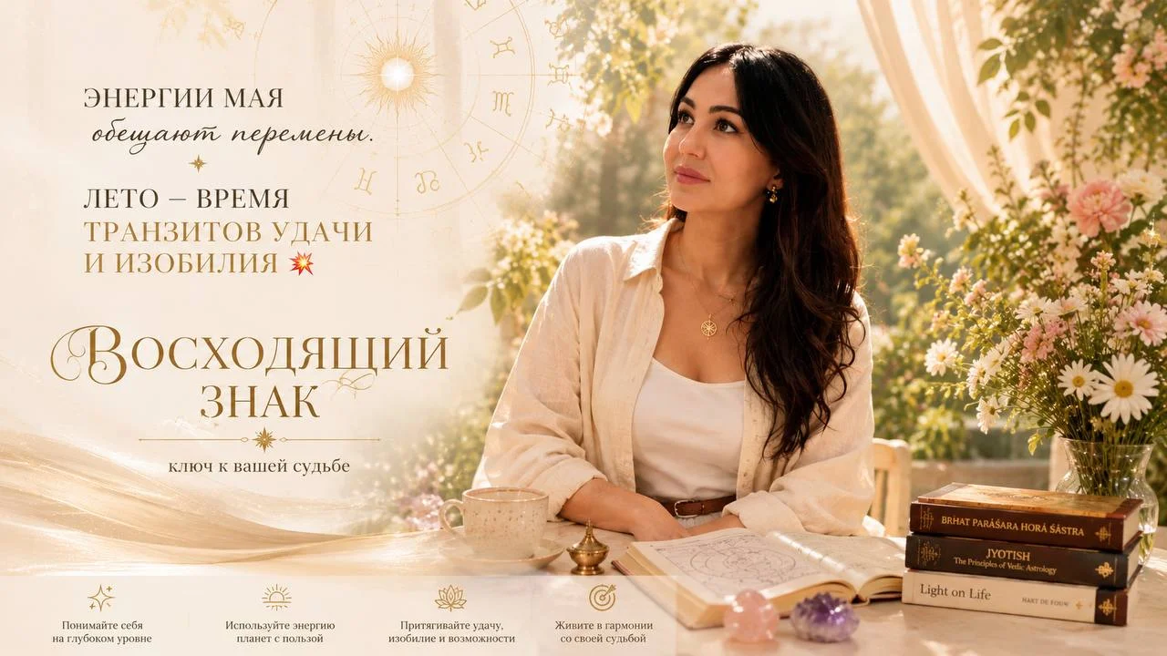 Энергии мая обещают перемены. Лето — время транзитов удачи и изобилия 💥