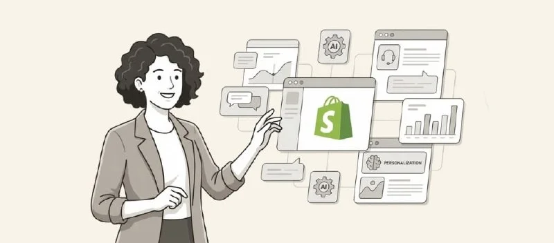 🤖 AI‑инструменты становятся «обязательным слоем» для Shopify‑магазинов