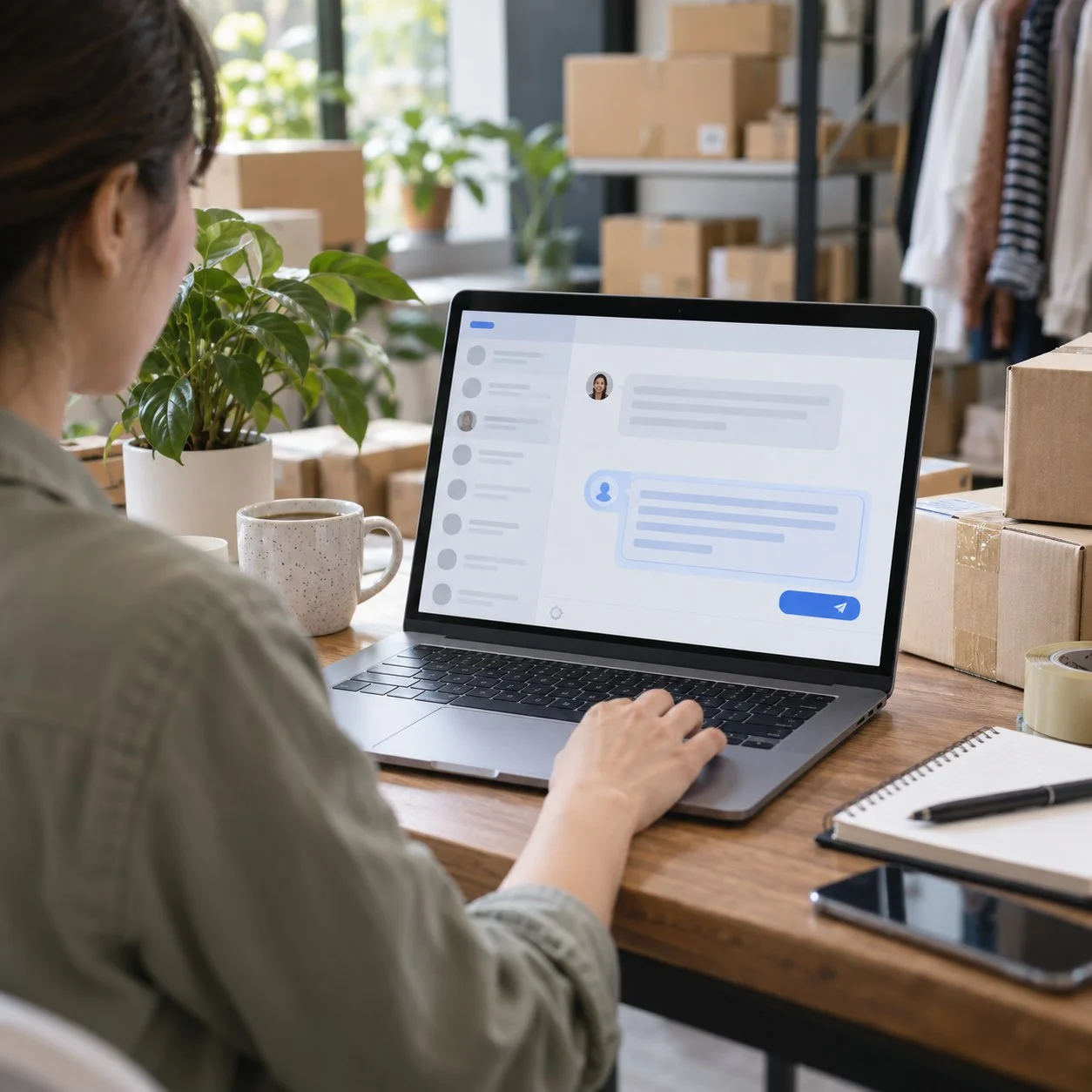 Как eBay.ai готовит черновики ответов покупателям