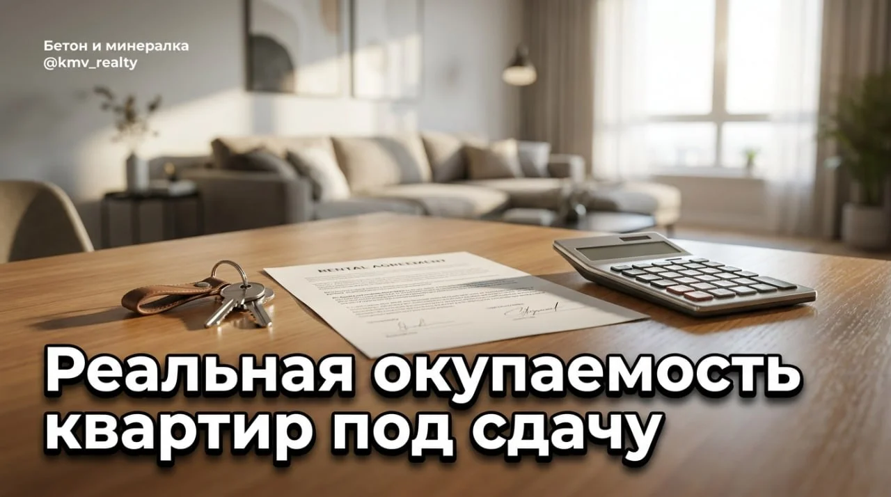 Реальная окупаемость квартир под сдачу