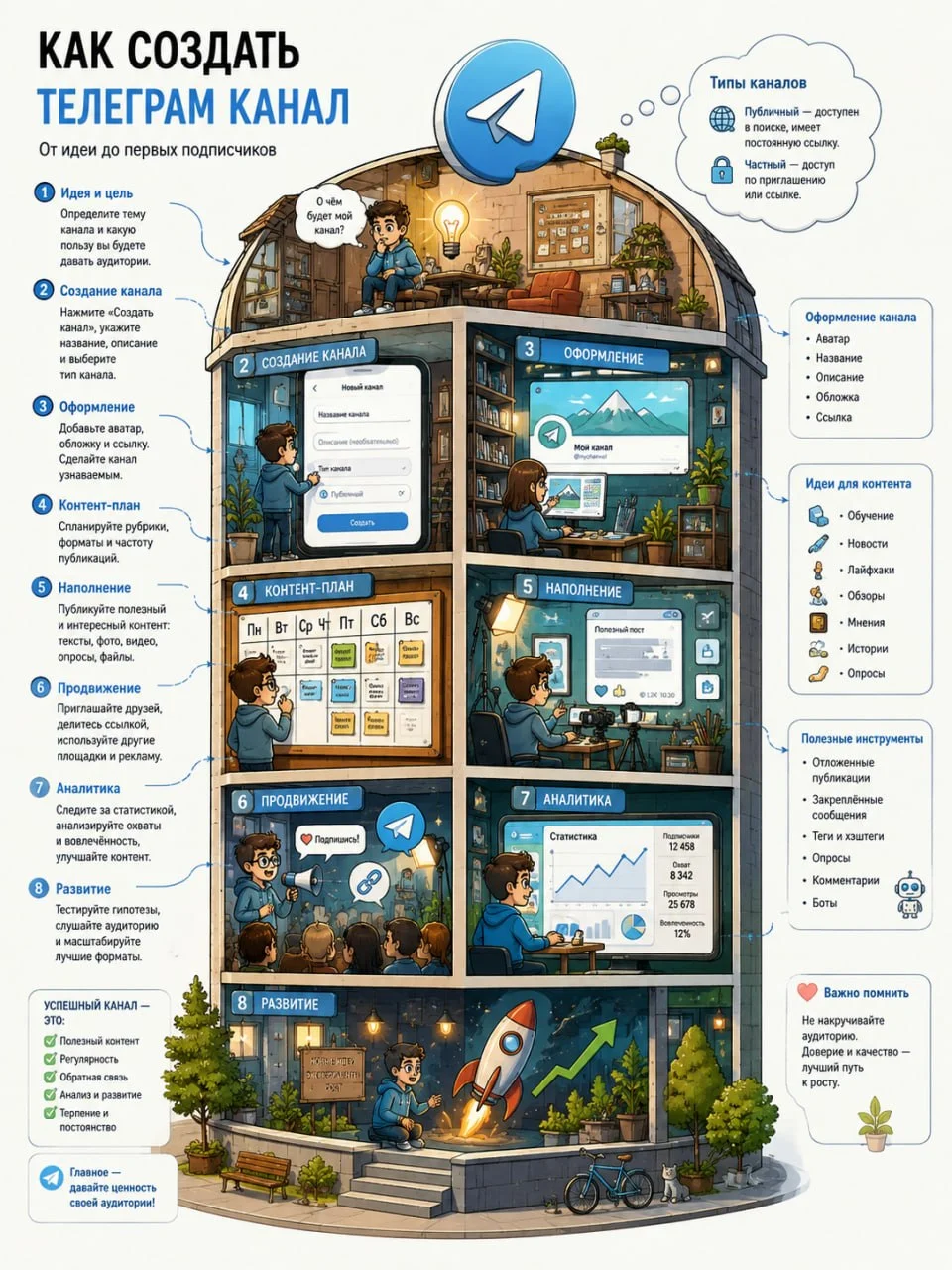 📊Красивая инфографика