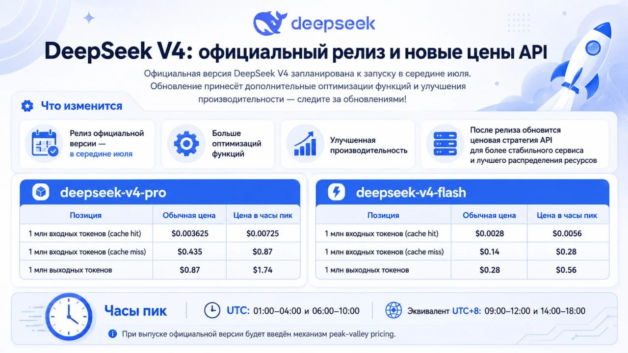 DeepSeek напомнил, что мы используем Preview-версию, а полноценный DeepSeek мы ещё даже не видели