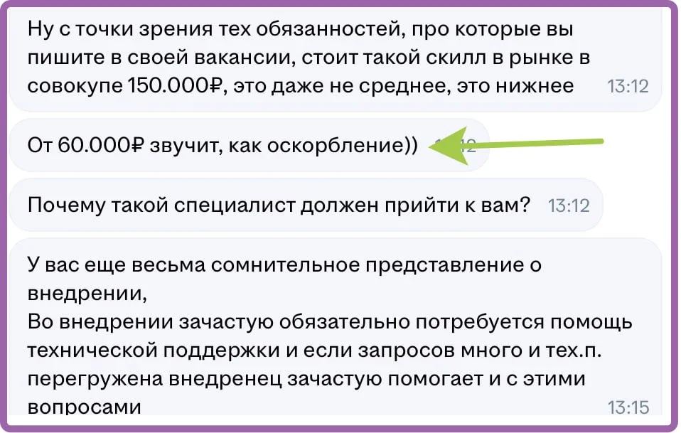 Мы ищем человека в Питер (гибрид)