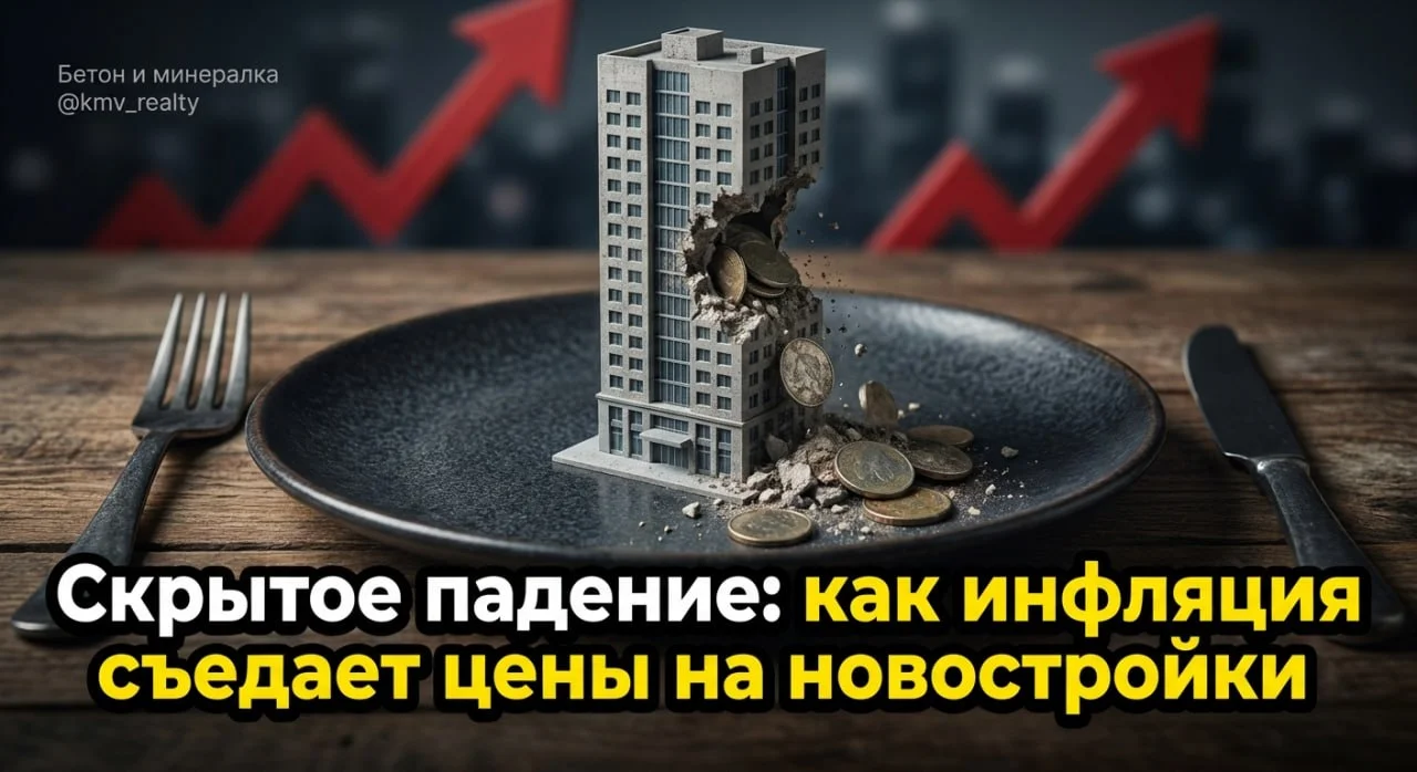 Скрытое падение: как инфляция съедает цены на новостройки