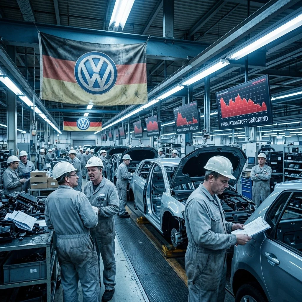 Кризис в Германии: Volkswagen готовится похоронить сотни тысяч рабочих мест