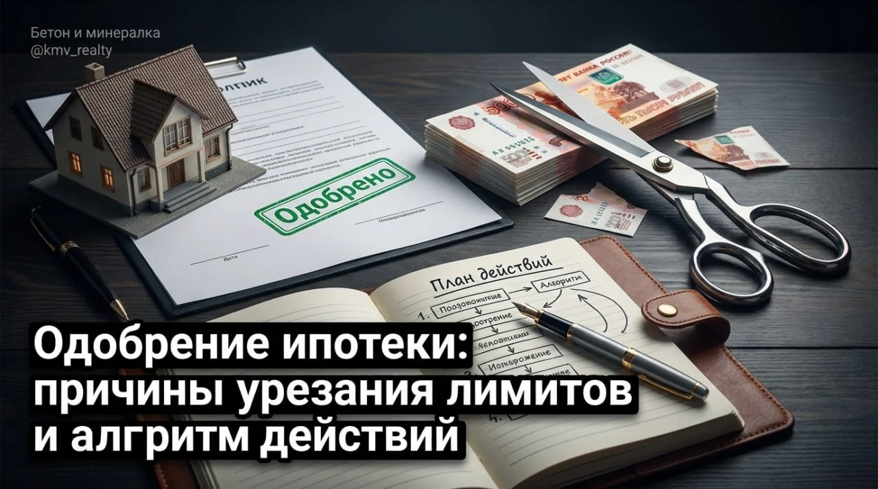 Одобрение ипотеки: причины урезания лимитов и алгоритм действий