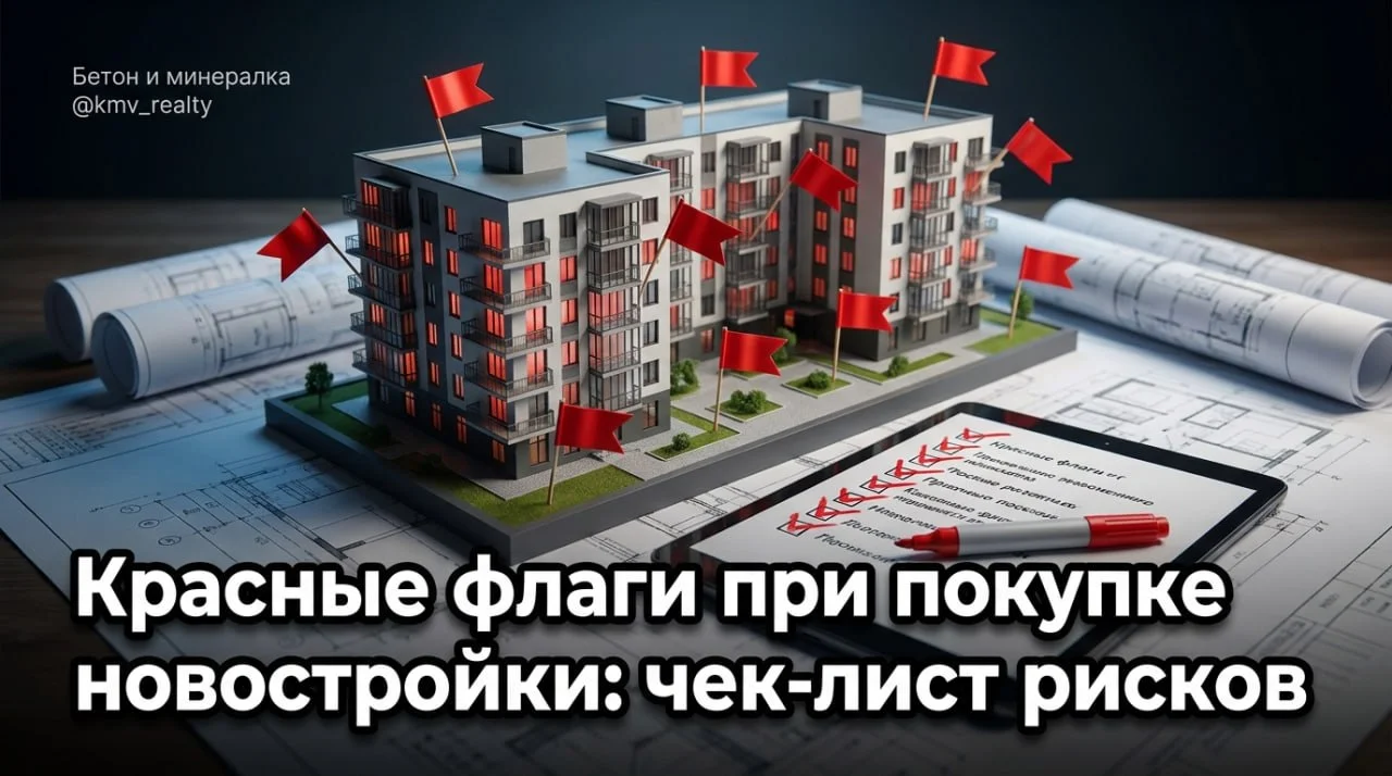 Красные флаги при покупке новостройки: чек-лист рисков