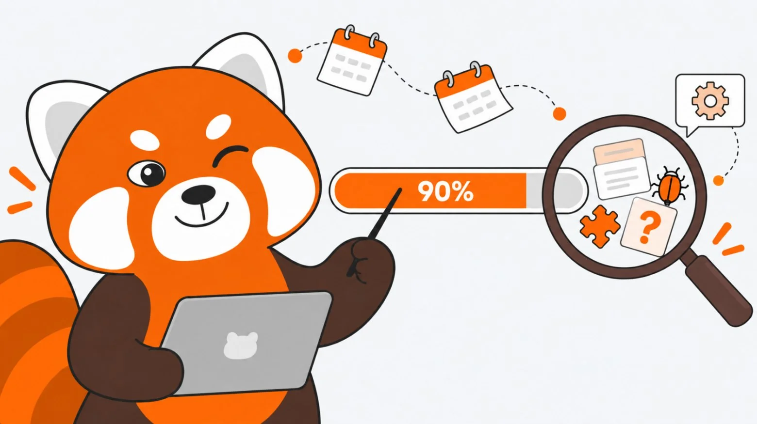 Проект готов на 90%. Уже полгода